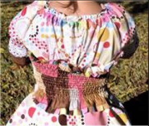 Rochie pentru copii cu corset pe dantelă, cum să coase un astfel de corset