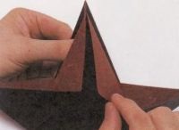 Mutarea de cocos origami origami