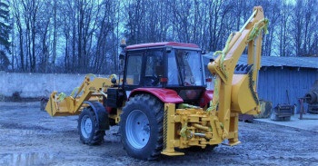 Excavator de încarcat amkodor 702 specificatii, pret, fotografii, video