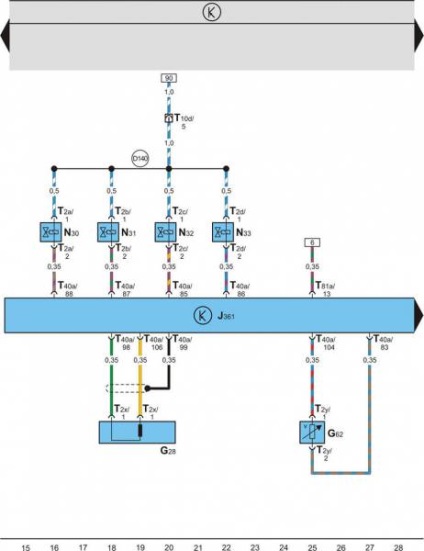 Electroscheme de autoturisme