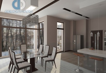 Design interior Elite al unui apartament în Moscova