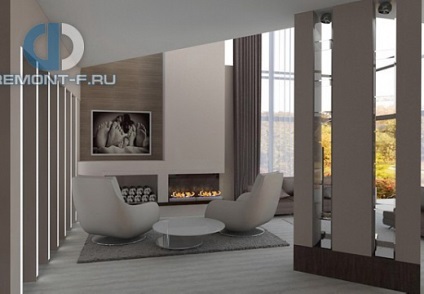 Design interior Elite al unui apartament în Moscova