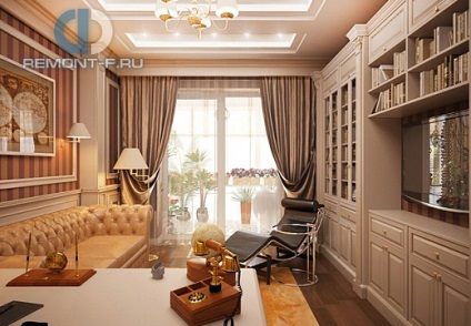 Design interior Elite al unui apartament în Moscova