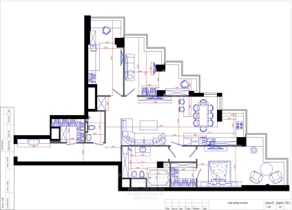 Elite de renovare apartament în Moscova