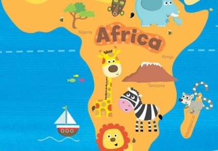 Localizarea geografică a Africii