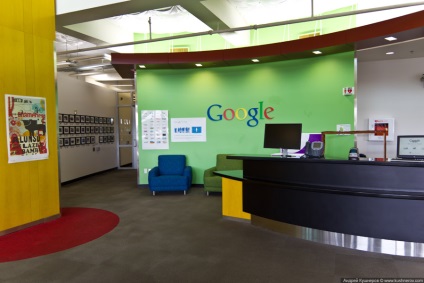 Campusul Googleplex - Google în vederea montană