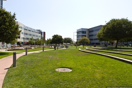 Campusul Googleplex - Google în vederea montană