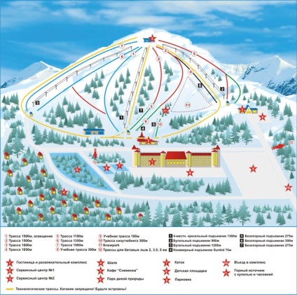 Mountain-ski complexe prețurile tanay, vreme și unde este situat