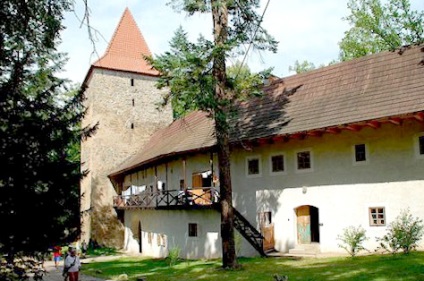 Gotic castel medieval zvikov