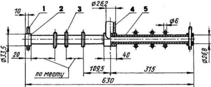 Rake cu roți, model-constructor