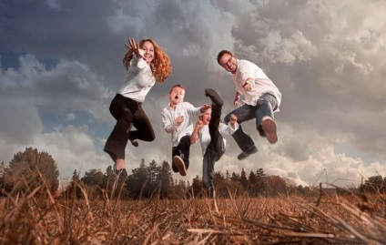 Idei pentru o fotografie de familie