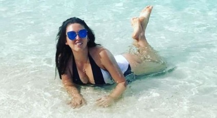 Irina Dubtsova preia kilogramele în plus în vacanță, foto