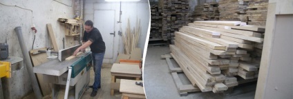 Fabricarea de fațade din lemn masiv - mobilier exclusiv din lemn de la producător