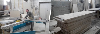 Fabricarea de fațade din lemn masiv - mobilier exclusiv din lemn de la producător