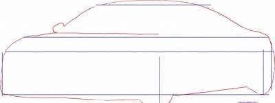 Hogyan kell felhívni a ceruzát szakaszokban Audi R8