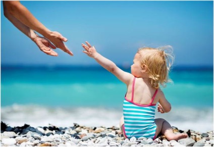 Cum o vacanță pe mare afectează corpul copiilor