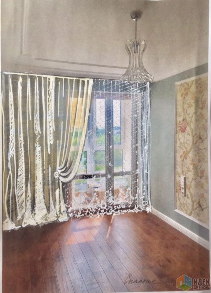 Cum de a alege textile pentru decorarea ferestrelor un pic de Anglia, un apartament în Pușkin, idei pentru reparații