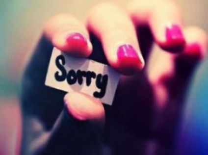 Hogyan kérjen bocsánatot a nő