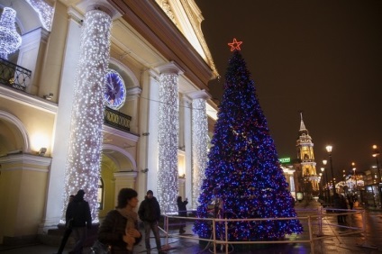 Cum arata Anul Nou Petersburg?