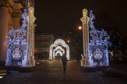 Cum arata Anul Nou Petersburg?