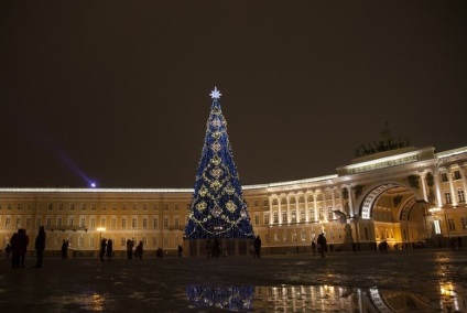 Cum arata Anul Nou Petersburg?