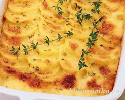 Cartuș cu cartofi cu ciuperci și brânză