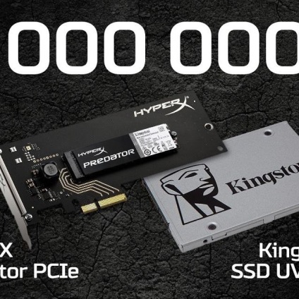 Kingston calculează numărul de unități SSD livrate - viața companiei