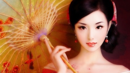 Kínai maszk szépség saját kezűleg