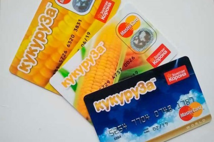 Aplicația online euroset de card de credit - porumb, recenzii