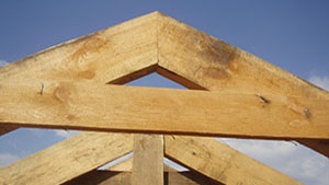 A tető fa típus, tervezési jellemzők és hibák a kivitelezés során