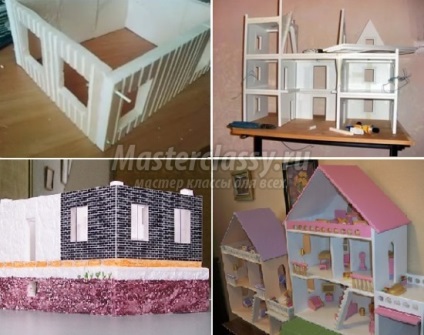 Dollhouse kezét, hogyan kell csinálni a saját kezét lépésben mesterkurzusokat fotókkal