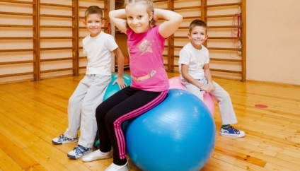 Exerciții de fizioterapie pentru copii