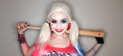 Smink Harley Quinn