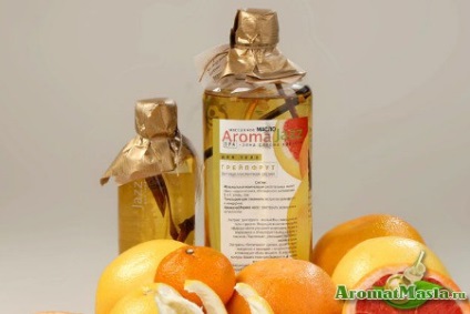 Uleiul de grapefruit pentru prepararea masajului, sfaturi, utilizarea uleiurilor esențiale