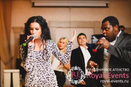 Zenészek egy esküvőn, megrendelésre élőzene Moszkvában