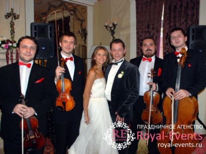 Muzicieni pentru o nuntă, pentru a comanda muzică live la Moscova