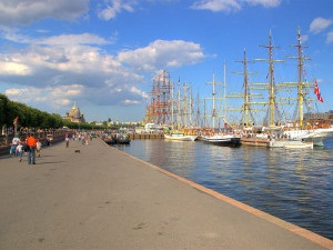 Quay locotenent Schmidt diguri și poduri ghid pentru Sankt Petersburg