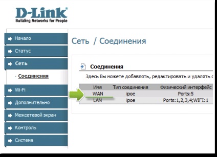 Configurarea d-link dir 300 nru cu obținerea setărilor de pe serverul dhcp (exemplu furnizor de internet