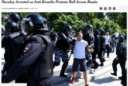 Bulk a fost arestat ca organizator al protestelor anti-Kremlin din Rusia