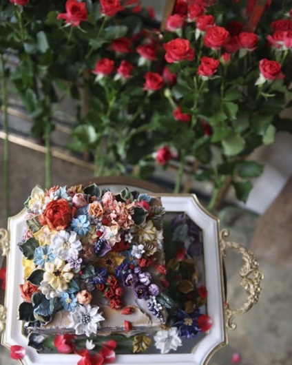 Torturi de floare incredibil de realiste de la atelier soo (21 fotografii)