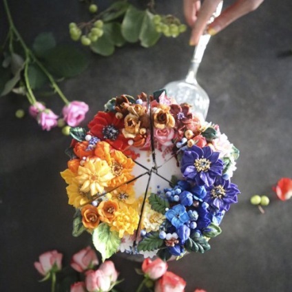 Torturi de floare incredibil de realiste de la atelier soo (21 fotografii)