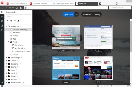 Vivaldi nu începe să repare erorile în browser