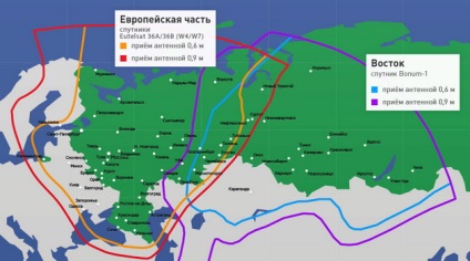 Нтв-плюс - antenele sunt eterice, satelit, digitale, colective