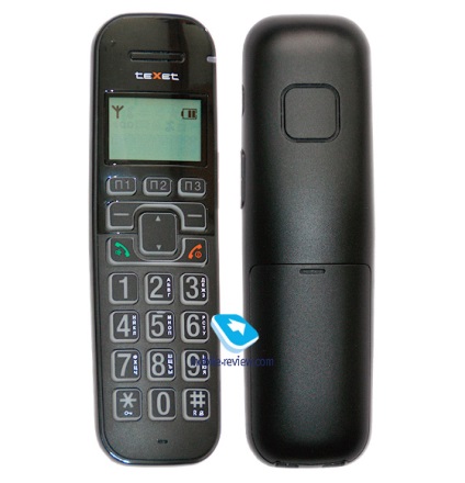 Prezentare generală a telefonului texet tx-d8405a