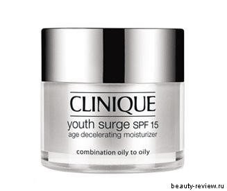Privire de ansamblu asupra cremei clinique youth surge spf 15, recenzii ale produselor cosmetice