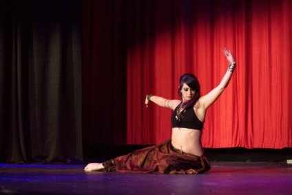 Instruirea on-line a burții de dans - pași în bellydance