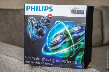 Experimentați utilizarea aparatelor de ras Philips 3D sensotouch 3d - #ekozlov