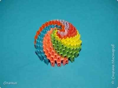 Origami margele de module