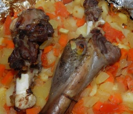 Ossobuco (párolt borjú szárral)