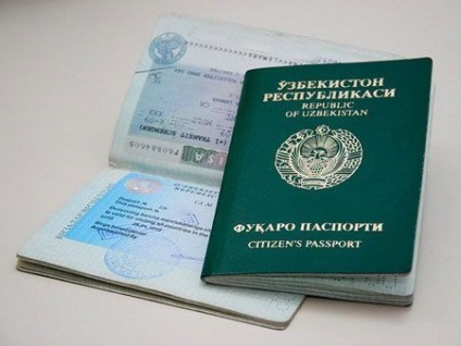 Lemondás az állampolgárságot, mint egy polgár Üzbegisztán Üzbegisztán kapott orosz állampolgárságot